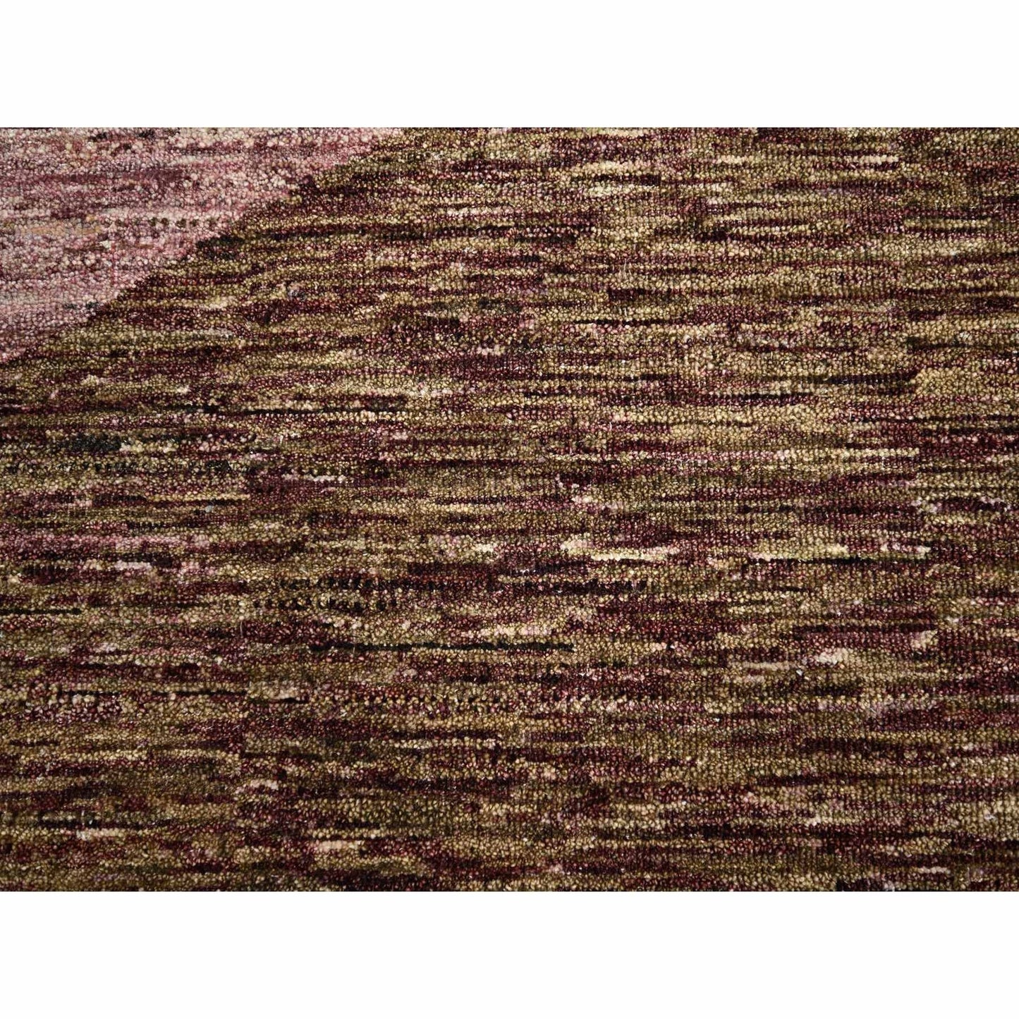 8'X10' Gray Bauhaus And Mid Century Inspired Hand Knotted Modern Wool Rug