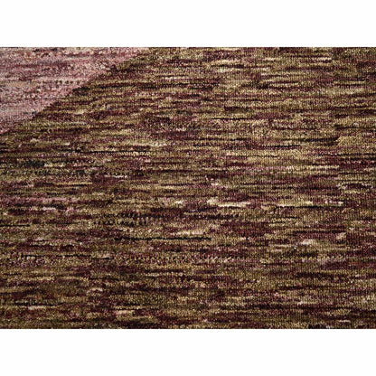 8'X10' Gray Bauhaus And Mid Century Inspired Hand Knotted Modern Wool Rug