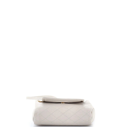 Saint Laurent Nolita Satchel Quilted Leather Mini