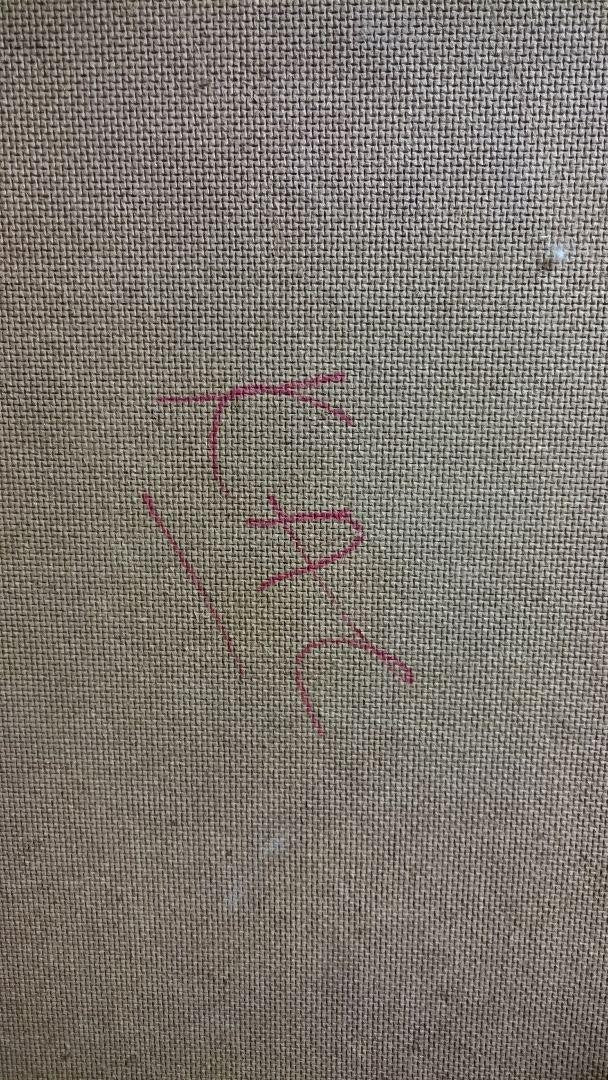 George Lilanga Original Enamel Painting On Board Signed 1990 Tanzanian Art