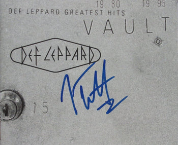 Joe Elliott Autographed Cd Cover 