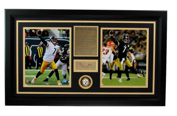 Ben Roethlisberger Laser Signed 8X10 Photo