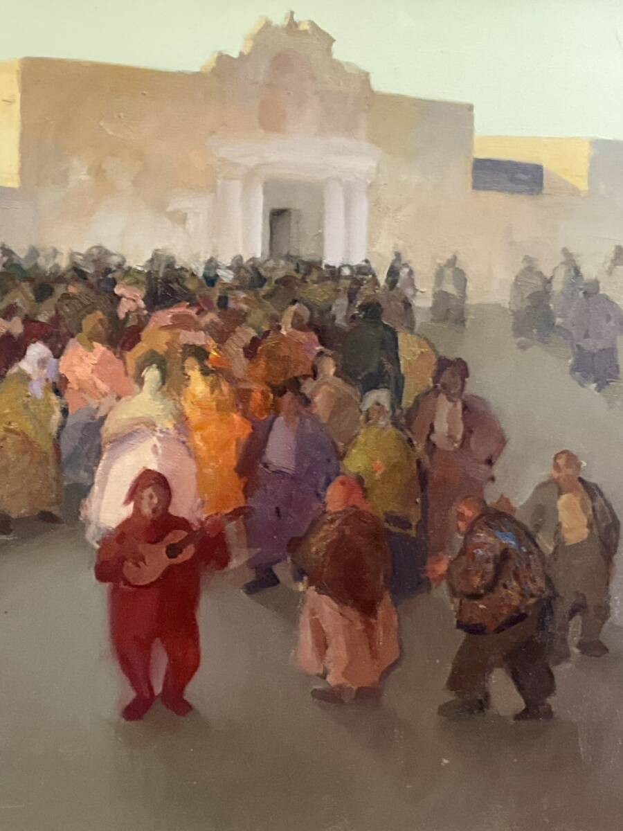 Tosar Granados Original Oil Painting Light and Shadow Large 25F Spanish Master
