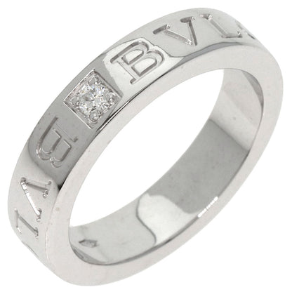 BVLGARI   Ring Double logo 1P Diamond K18 White