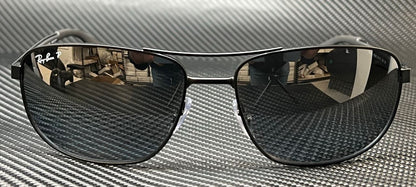 Ray Ban Rb3528 006 82 Matte Black Grey Polarized