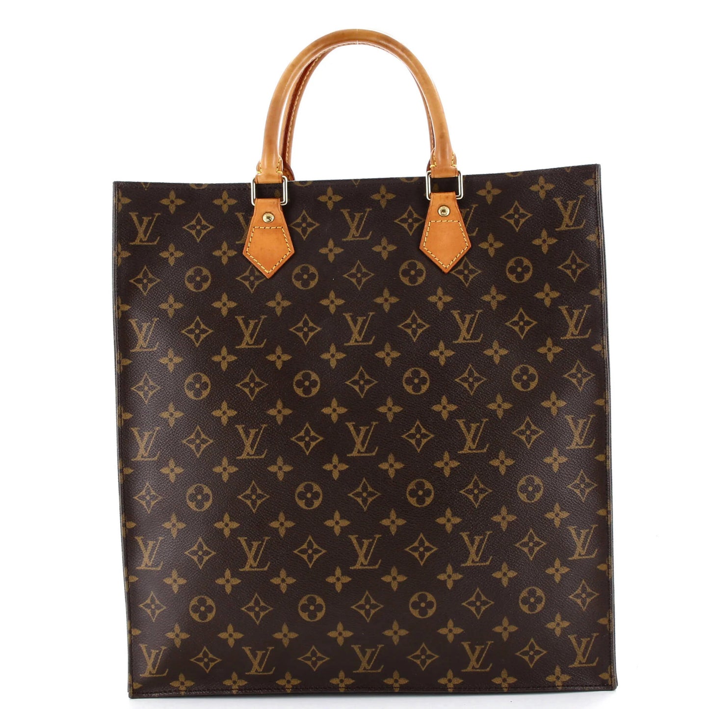 Louis Vuitton Sac Plat Bag Monogram Canvas