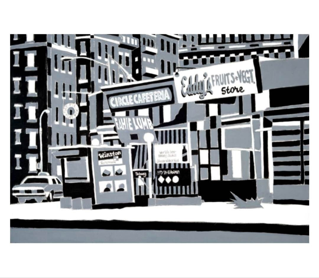Eric Haze 'Eddy'S Vegetables' Silk Screen Print -