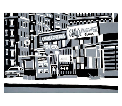 Eric Haze 'Eddy'S Vegetables' Silk Screen Print -