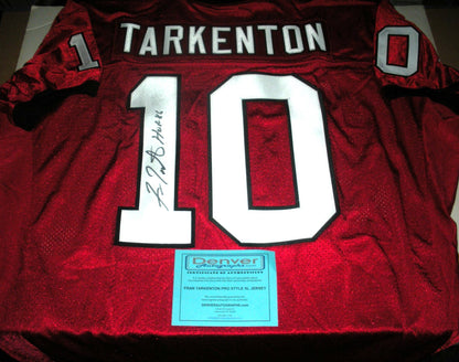 Fran Tarkenton Georgia Bulldogs Rare W/Coa Signed