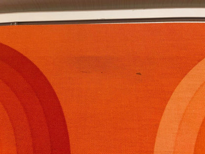 Verner Panton Fabric Vintage Circle Inch Panel 40 29