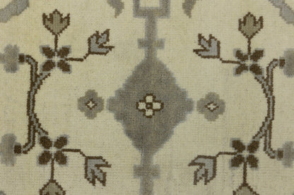 Handmade Wool Oushak Oriental Rug Extra Large