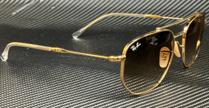 Ray Ban Rb3707 001 51 Gold Brown Gradient Unisex 57 Mm Sunglasses