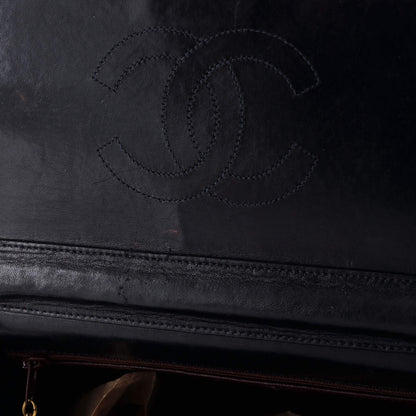 Chanel Vintage Clutch With Chain Quilted Leather Small