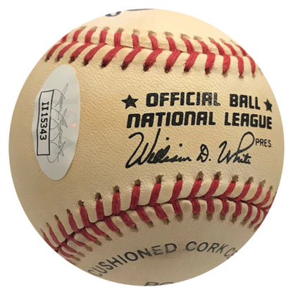 Bill Froemming "N.L. #6"Autographed Baseball (Jsa)
