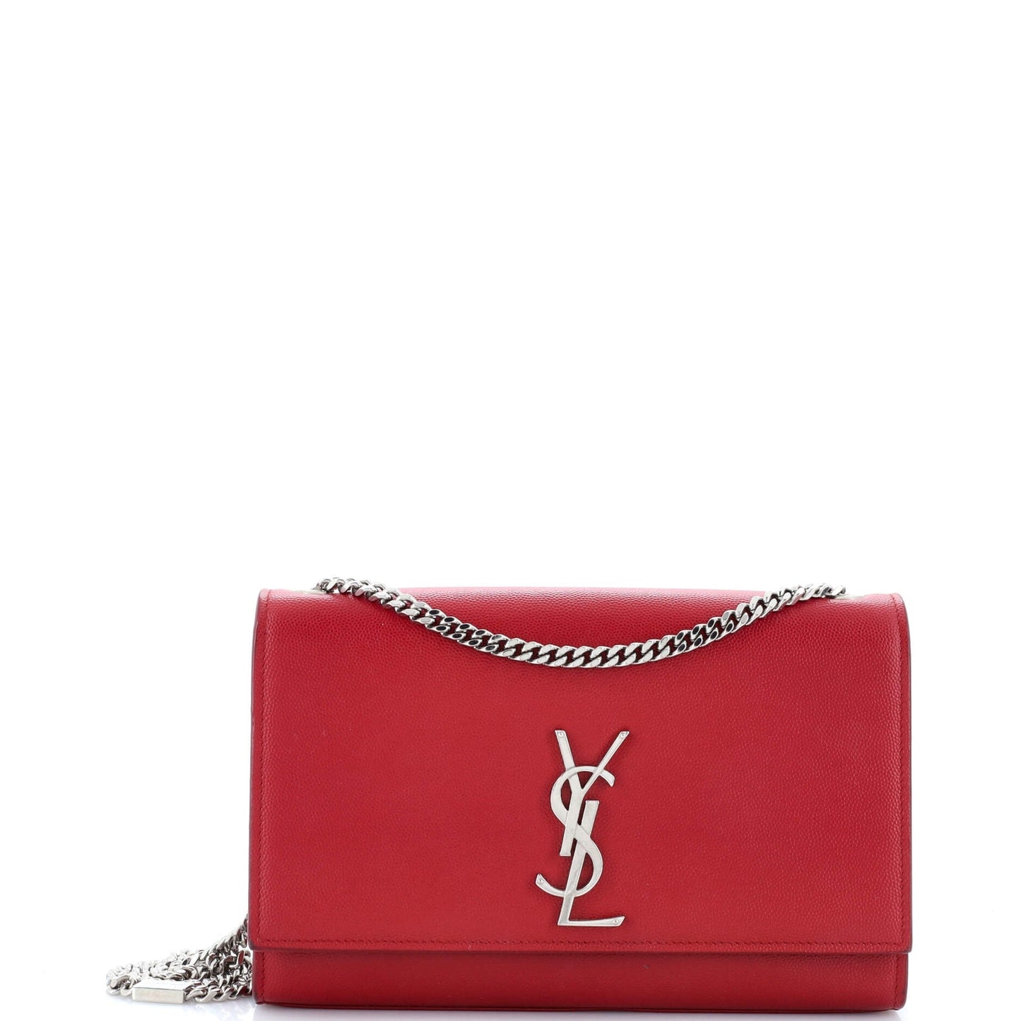 Saint Laurent Classic Monogram Crossbody Bag Grainy Leather Medium