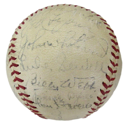1938 Chicago White Sox Team Signed Baseball (26 Signatures) Beckett 198607