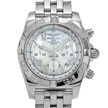 Breitling Chronomat 44 Ab0110 White Case Size 4444Mm Men'S Used Watch #221621