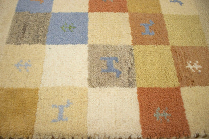3X7 Ft Handmade Tribal Indo-Gabbeh Oriental