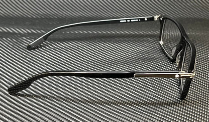 MONT BLANC MB0217O 001 Black Silver Men's 55 mm