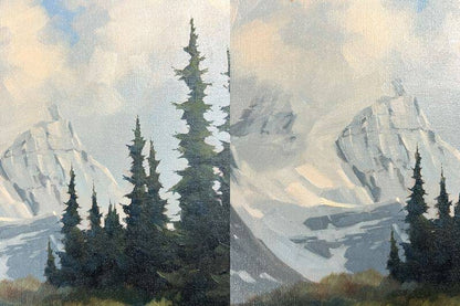 Karl E. Wood (Canadian) Mt. Robson Original