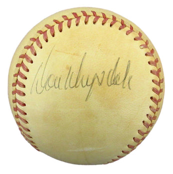 Don Drysdale Hof Signed/Autographed Oal Baseball