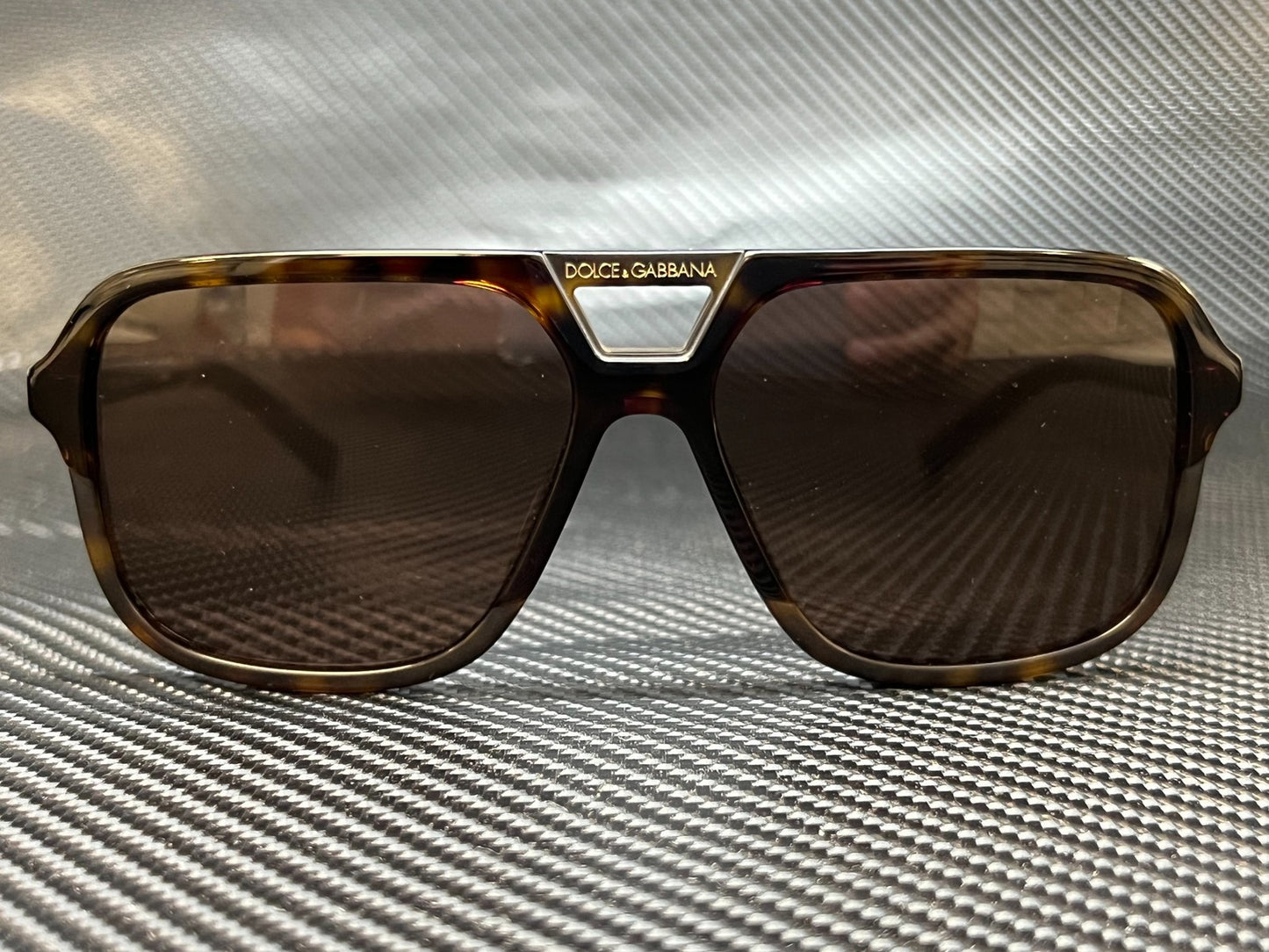 Havana Square Men's DG4354 Sunglasses 58 mm 73 502 Dolce & Gabbana