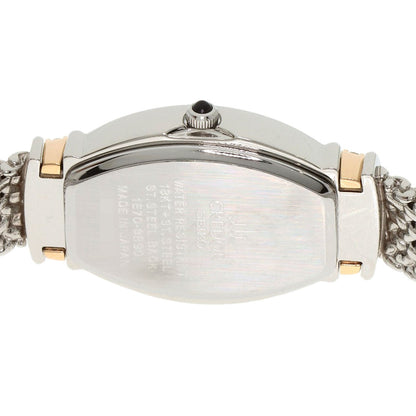 Seiko Credor Diamond Watches Gste966 1E70-3B90 Stainless Steel/Ssxk18Pg