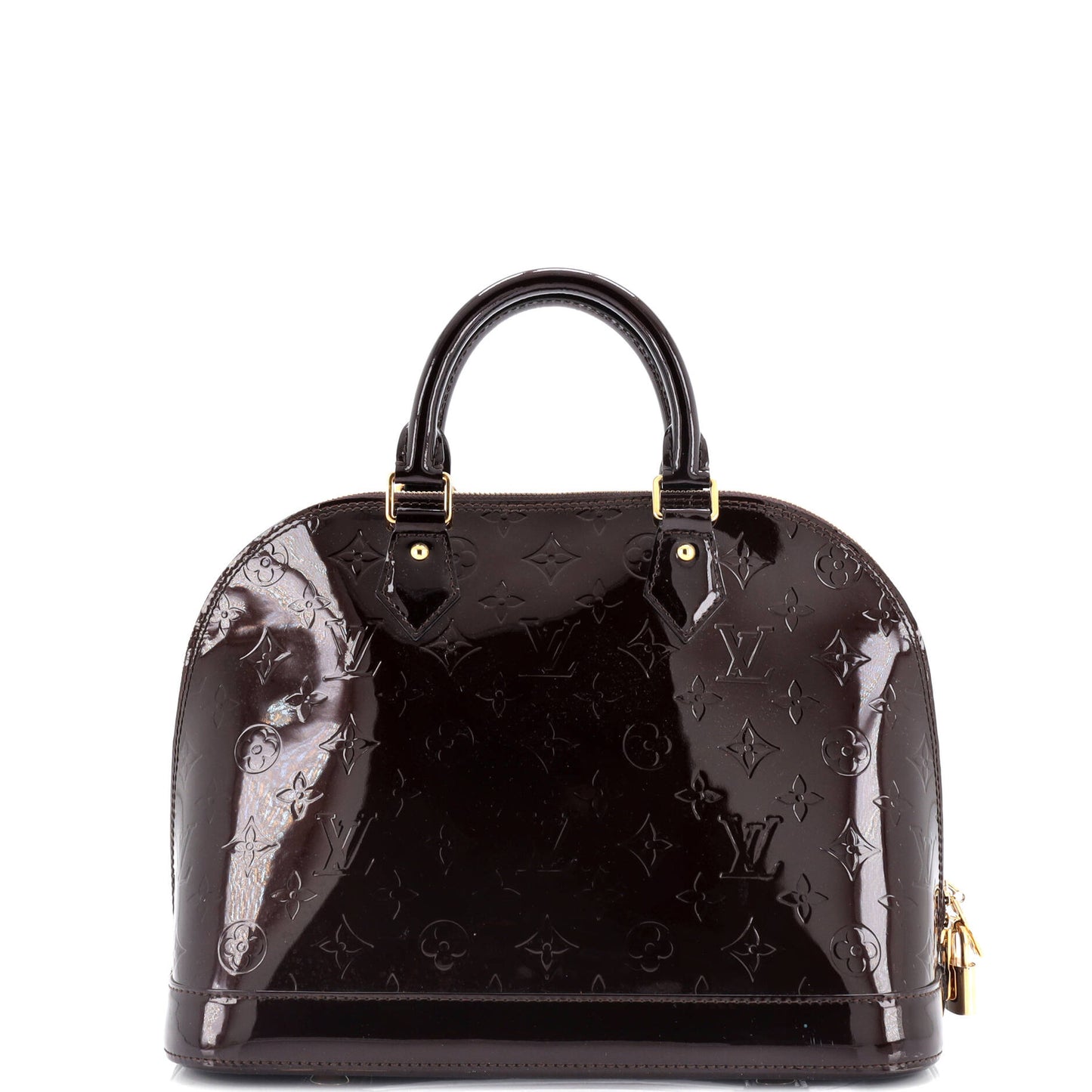 Louis Vuitton Alma Handbag Monogram Vernis Pm