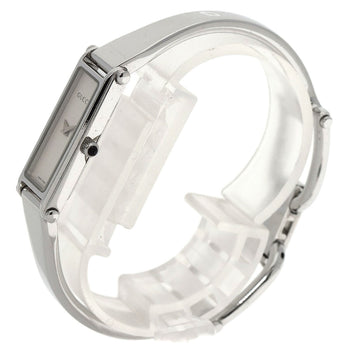 Gucci Square Face Bangle Watches 1500L Stainless Steel/Stainless Steel Ladies