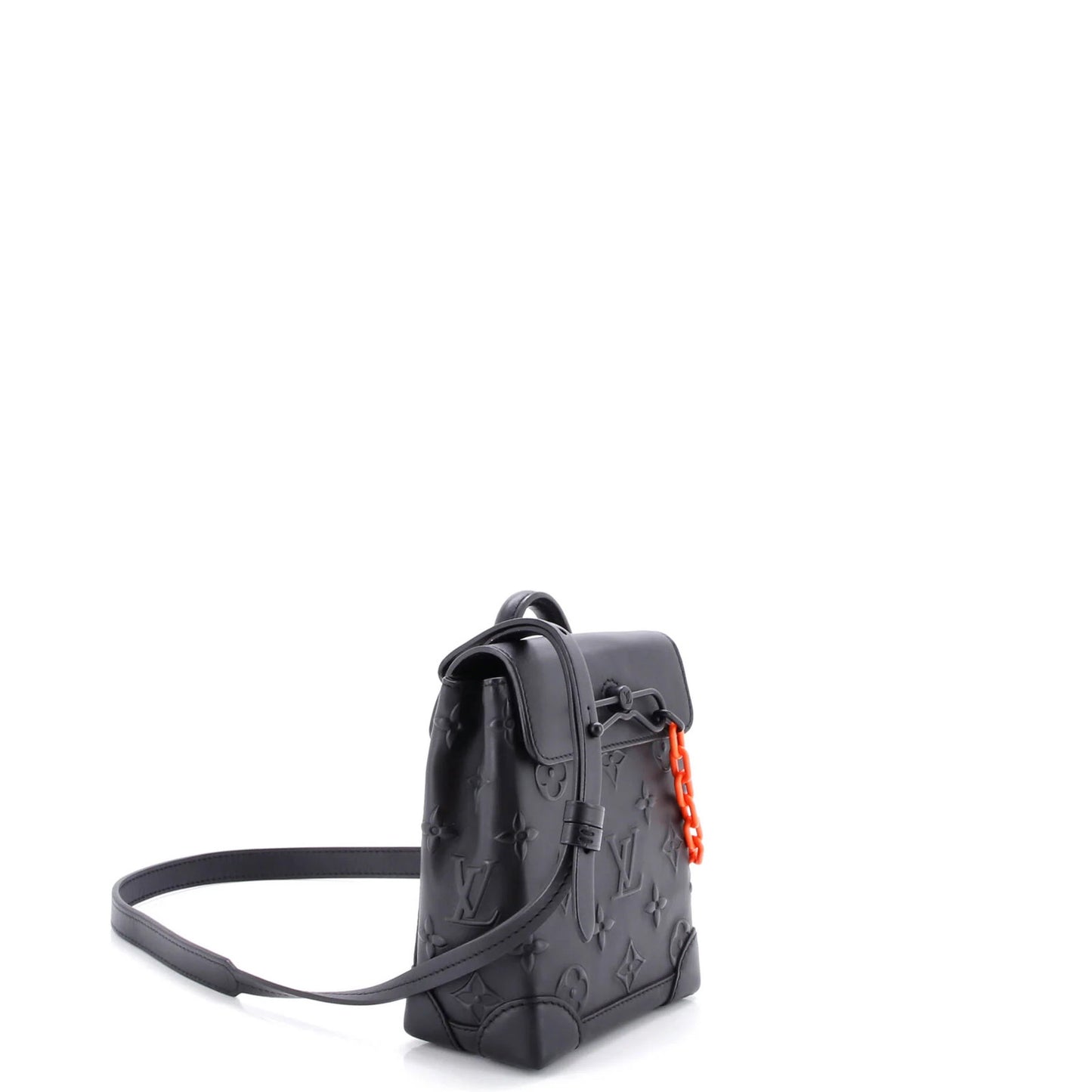 Louis Vuitton Steamer Bag Monogram Seal Leather Xs