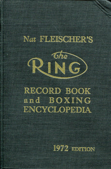 Nat Fleischer Autographed 1972 Boxing Encyclopedia Book (Jsa)