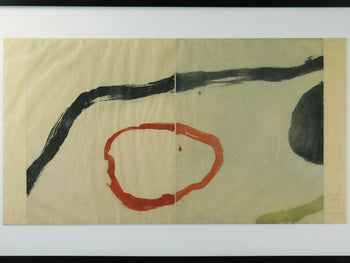 Kumi Korf Original Monoprint On Japanese Paper Art Print Signed Framed Moma