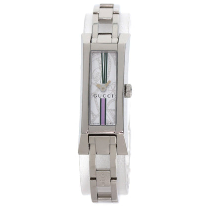 Gucci Square Face Watches 110 Stainless Steel/Stainless Steel