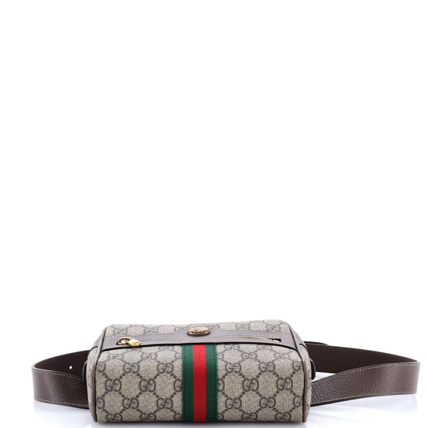 Gucci Ophidia Belt Bag Gg Coated Canvas Small