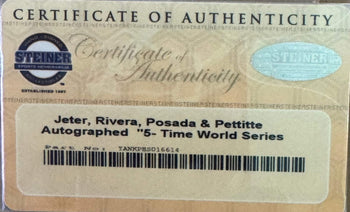 The Core Four Jeter Rivera Posada & Pettitte