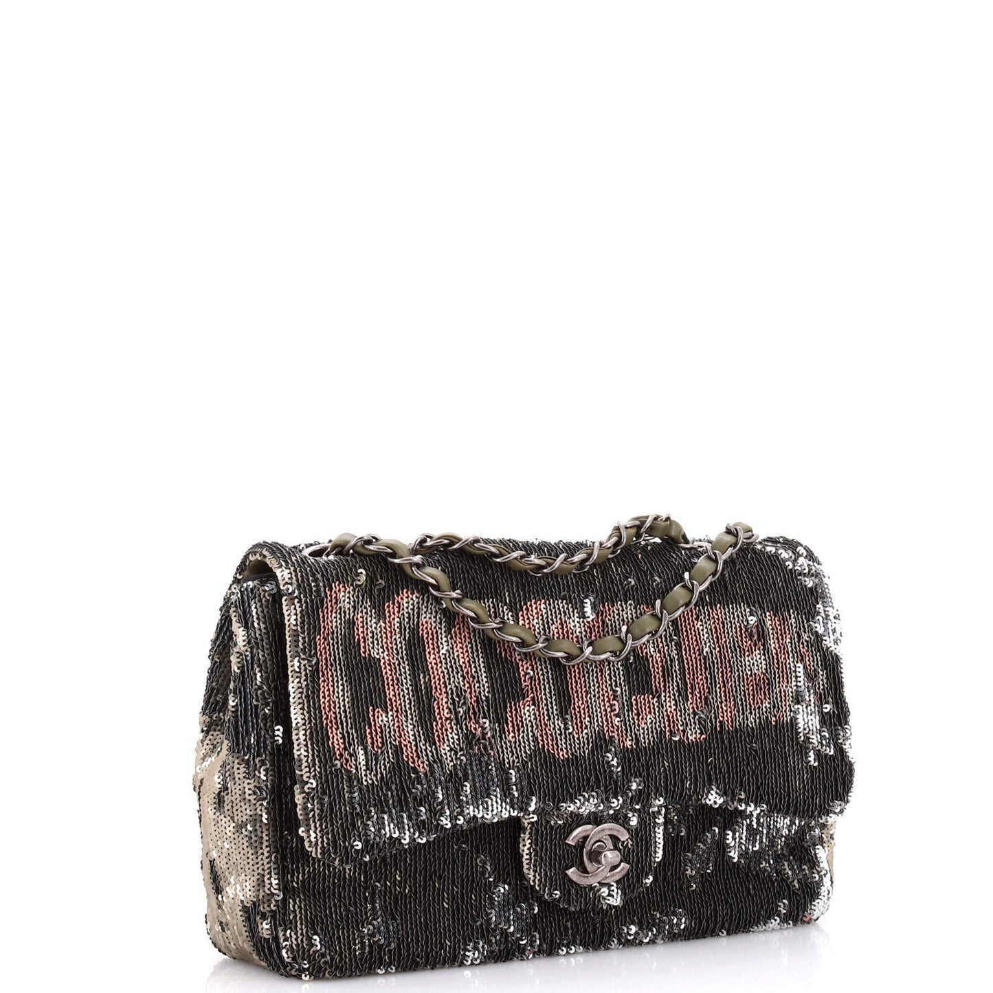 Chanel Coco Cuba Flap Bag Sequins Medium