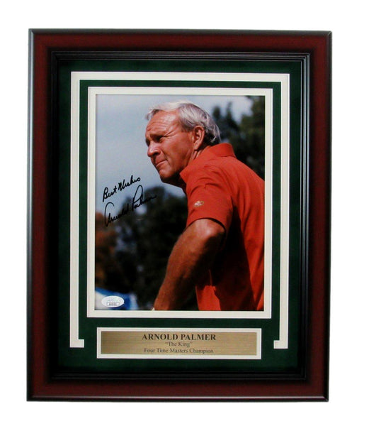 Arnold Palmer Signed/Inscribed 8X10 Photo 4X