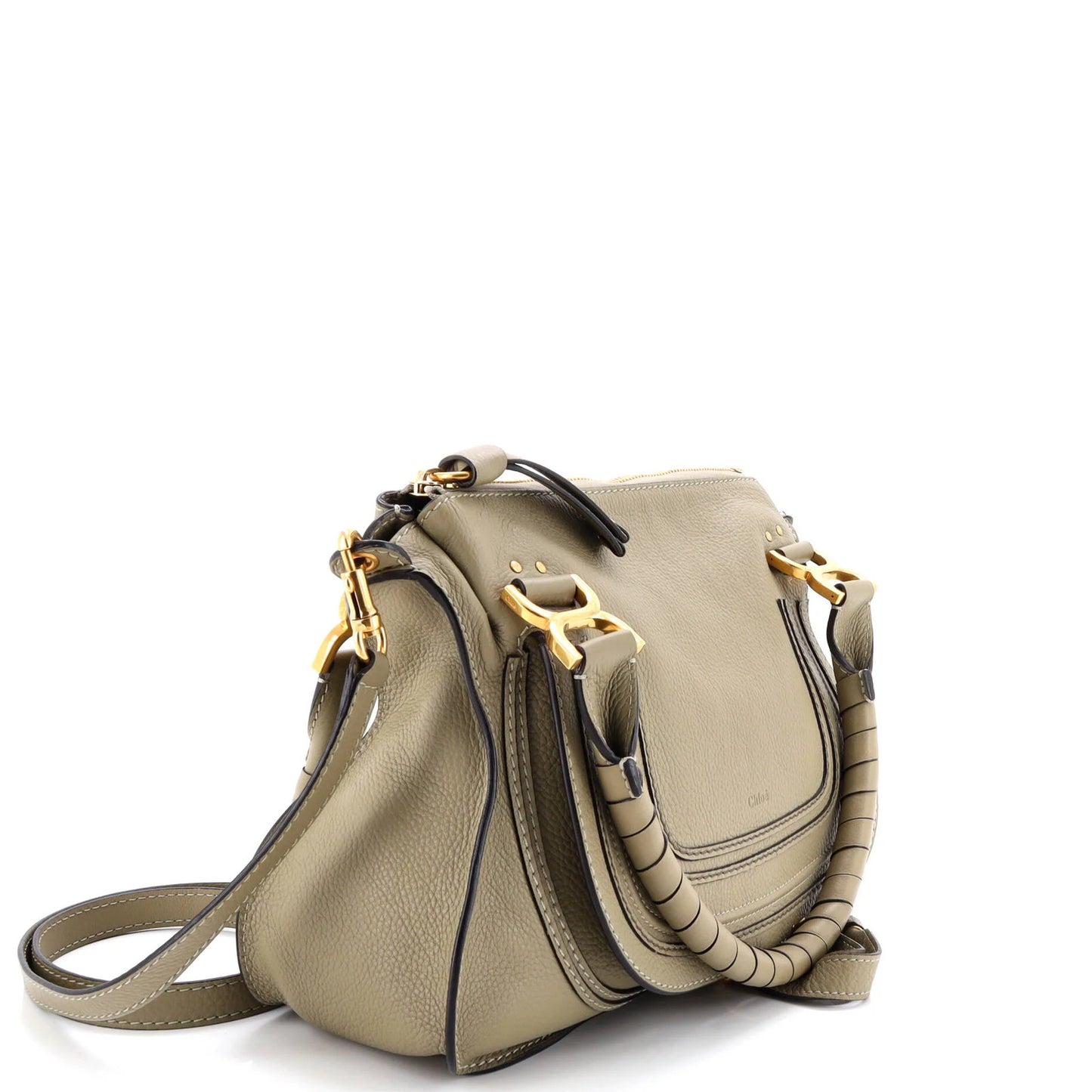 Chloe Marcie Satchel Leather Medium