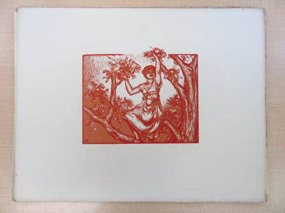 Emile Verhaeren Kato 1918 1St Edition Limited 145/150 Woodcuts By Vibert Rare