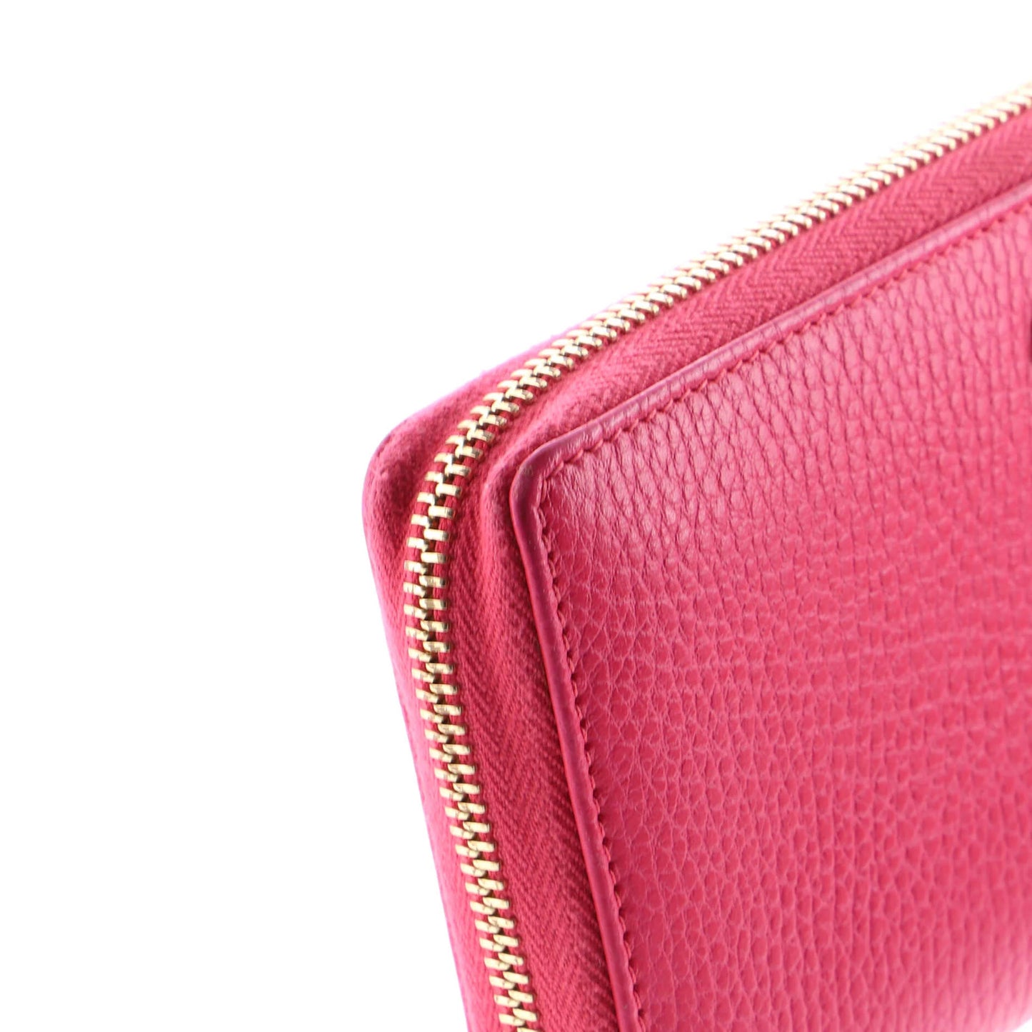 Gucci Gg Marmont Zip Around Wallet Leather