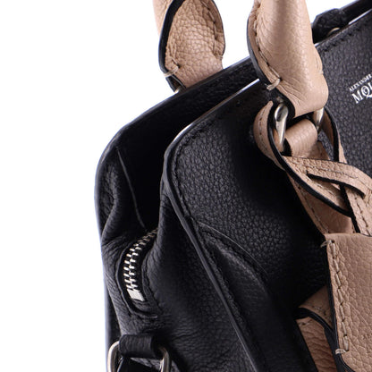 Alexander Mcqueen Padlock Zip Around Tote Leather Mini