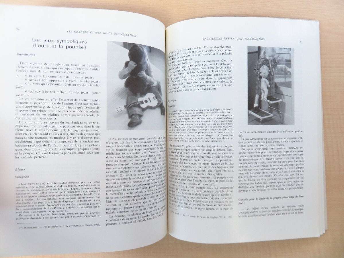 Manuel Du Developpement Psycho-Moteur De L'Enfant 1St 1981 Masson French