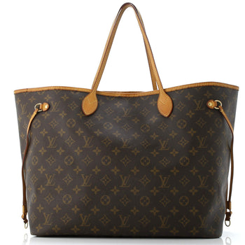 Louis Vuitton Neverfull Tote Monogram Canvas Gm