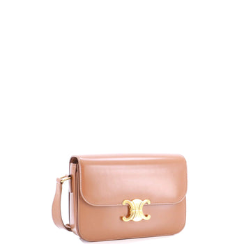 Celine Triomphe Shoulder Bag Smooth Calfskin Medium