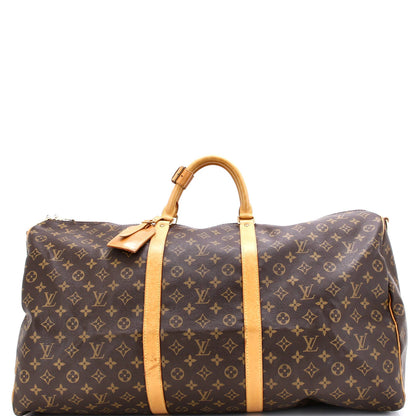 Louis Vuitton Keepall Bandouliere Bag Monogram Canvas 60
