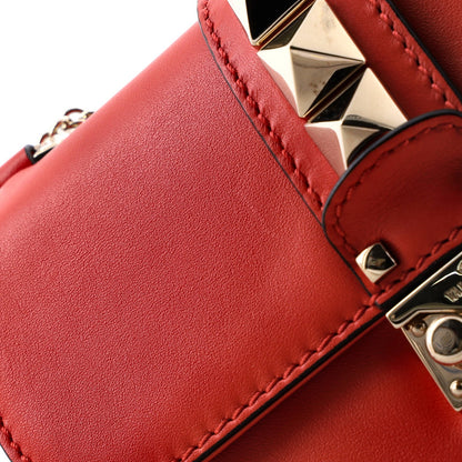 Valentino Garavani Glam Lock Shoulder Bag Leather Mini