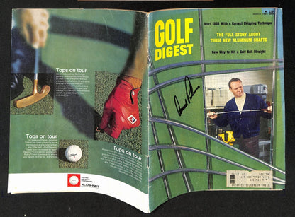 Arnold Palmer Signed/Autographed March 1968 Golf