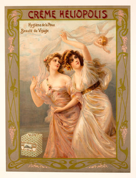 Heliopolis Crme  Skin Cream - Art Nouveau Skin Cream - 1890'S Beauty Products