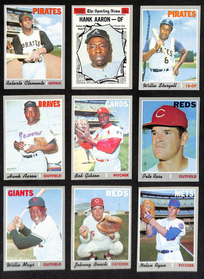 1970 Topps Baseball Card Complete Set (1-720)
