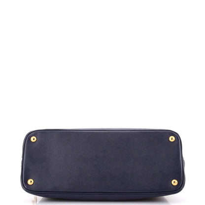 Prada Bicolor Promenade Bag Saffiano Leather Medium